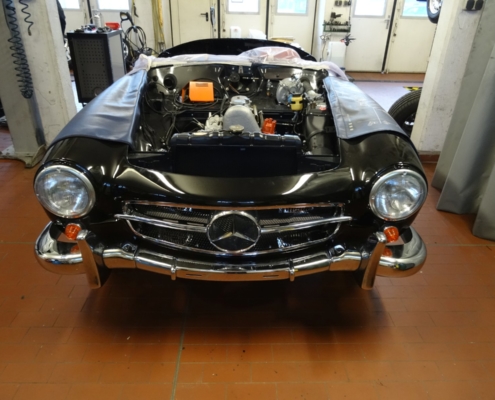 MB 190SL - Frontstoßstange - 004