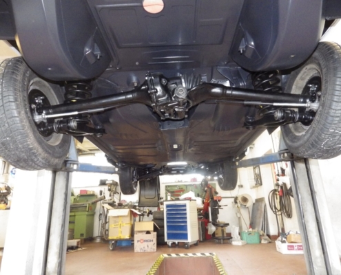MB 190SL - Hinterachse Endmontage - 002
