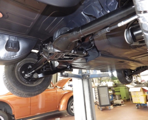 MB 190SL - Hinterachse Endmontage - 003