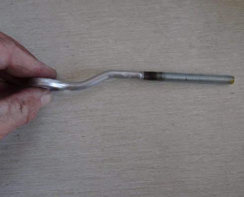 MB 190SL - Umschweißen Spannschraube Lichtmaschine - 005