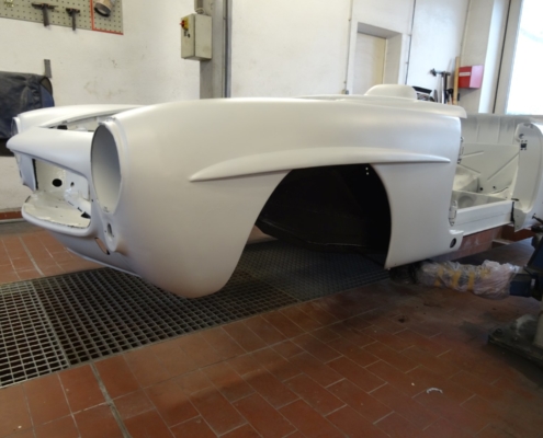 MB 190SL - Unterboden, Radhäuser + Motorraum - 001