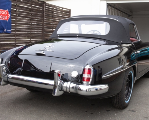 MB 190SL - der Sattler ist fertig - 004