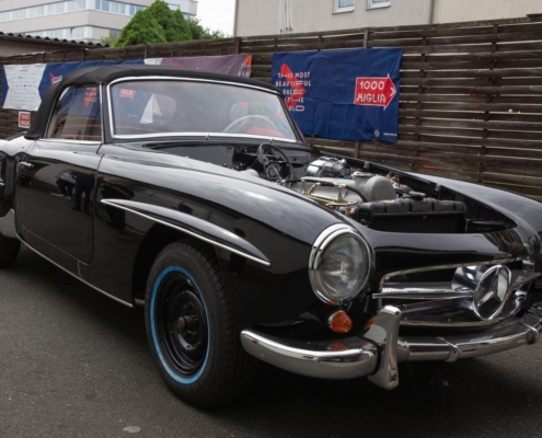 MB 190SL - der Sattler ist fertig - 005