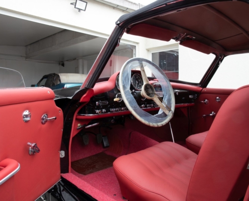 MB 190SL - der Sattler ist fertig - 006