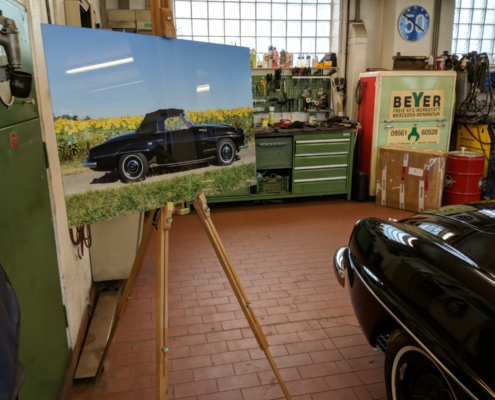 MB 190SL - finale Übergabe an Kunden - 002