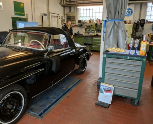 MB 190SL - finale Übergabe an Kunden - 003