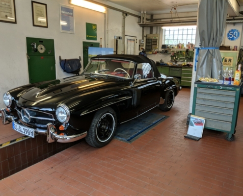 MB 190SL - finale Übergabe an Kunden - 004