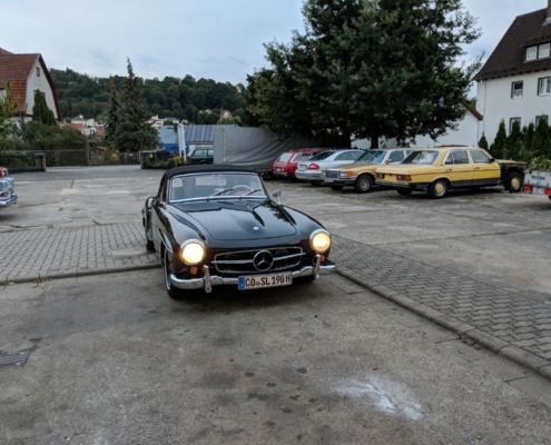 MB 190SL - finale Übergabe an Kunden - 006