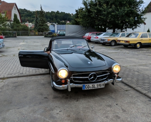 MB 190SL - finale Übergabe an Kunden - 007