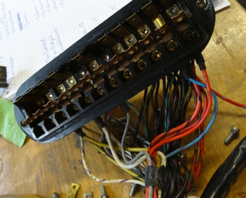 MB W111 - Kabelbaumnachbau - 001
