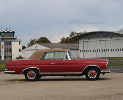 MB W111 Cabrio - Abschlußfoto nach Vollrestaurierung