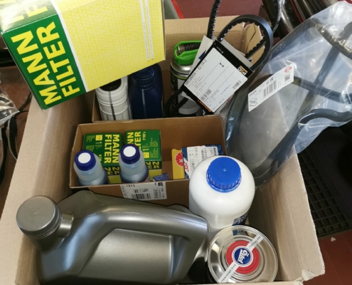 MB C111 - Australien-Ersatzteilpaket - 01