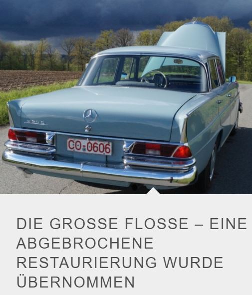 MB W111 Abgebrochen