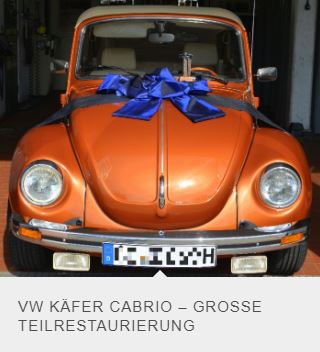 VW-Käfer Cabrio