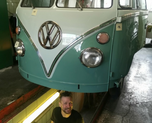 VW T1 Samba - Der Bus das ersta Mal auf eigener Achse - 003