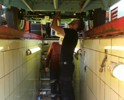 VW T1 Samba - Der Bus das ersta Mal auf eigener Achse - 005