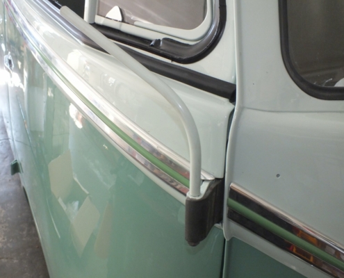 VW T1 Samba - Endmontage Spiegel - 002