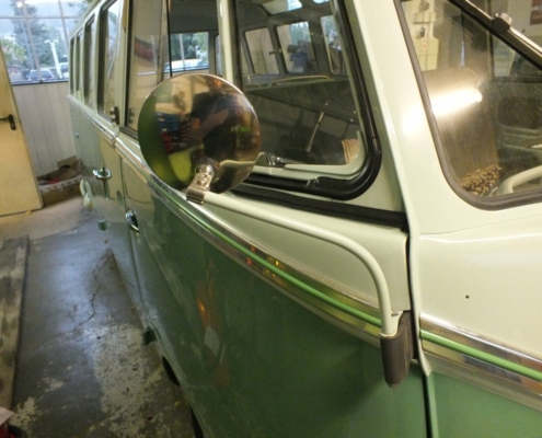 VW T1 Samba - Endmontage Spiegel - 003