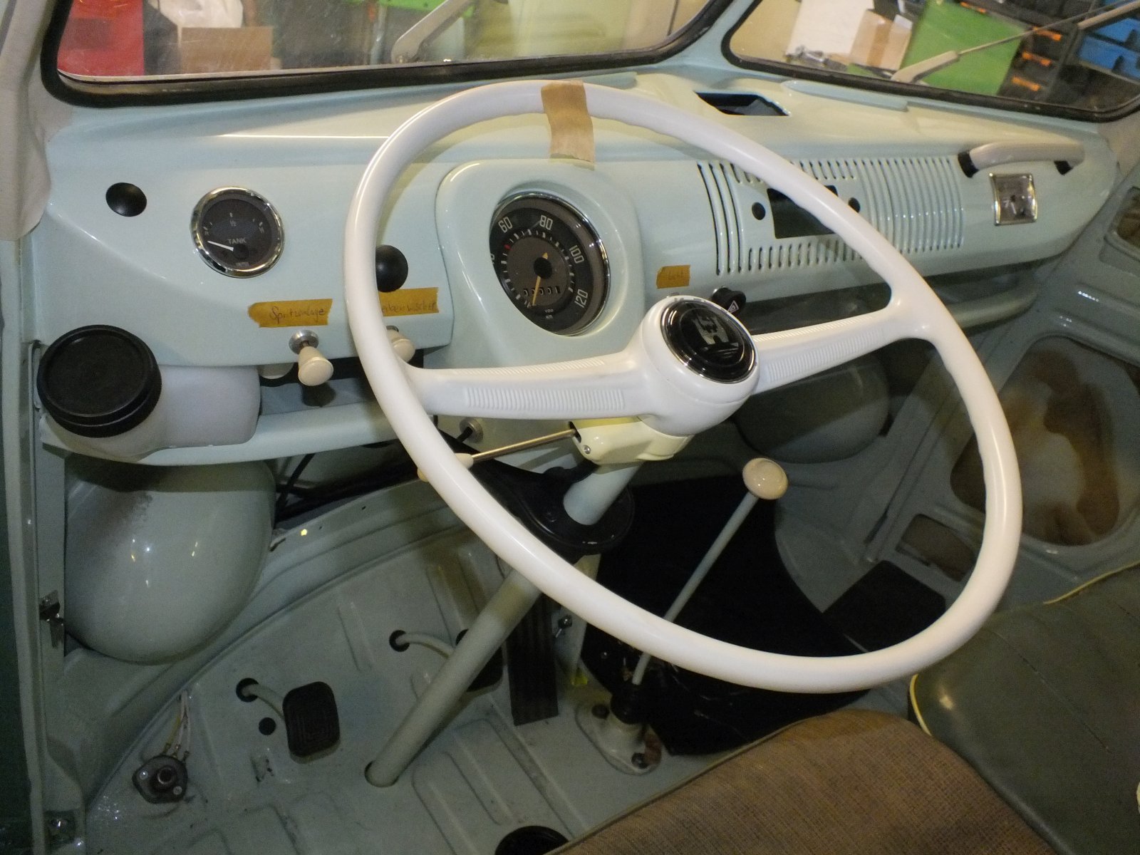VW T1 Samba - Lenkrad lackiert - 001