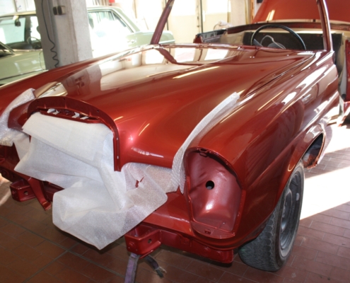 MB W111 Cabrio - Aus dem Lack - 001
