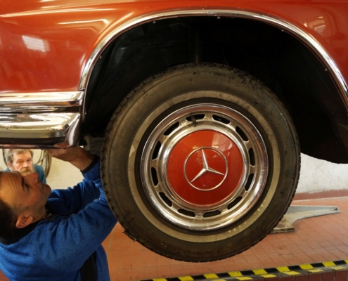 MB W111 Cabrio - Bestandsaufnahme - 002