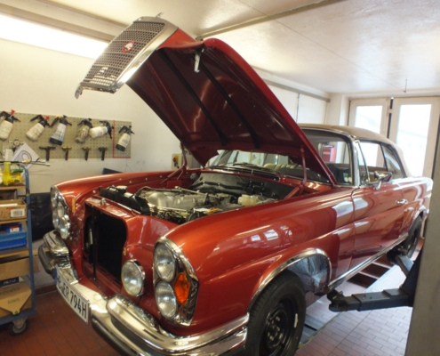MB W111 Cabrio - Endmontage 3 - 017
