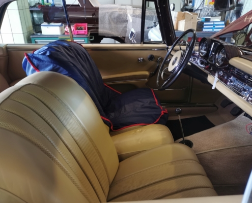 MB W111 Cabrio - Endmontage Interieur - 009