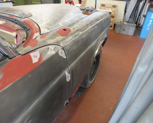 MB W111 Cabrio - Karosserie- und Chromabnahme - 001
