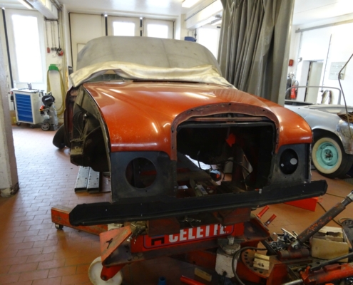 MB W111 Cabrio - Karosseriearbeiten - 030