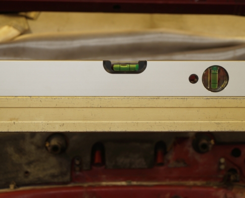MB W111 Cabrio - Prüfen Blechteile Ausrichtung - 004