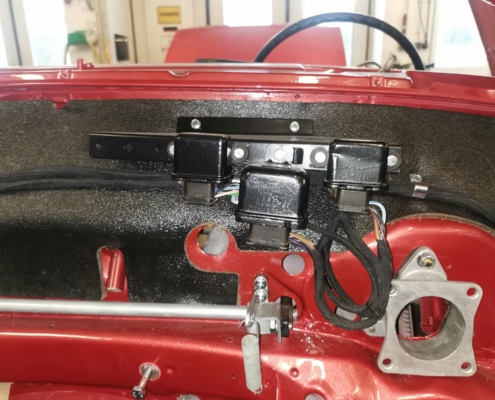 MB W111 - Endmontage Motorraum - 004