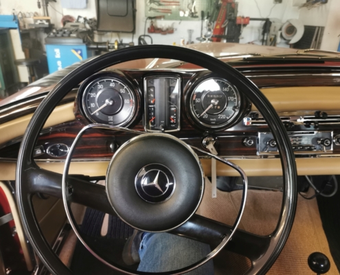 MB W111 - Prallplatte mit 2 Versionen - 002
