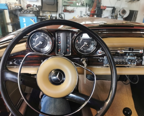 MB W111 - Prallplatte mit 2 Versionen - 005