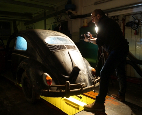VW Käfer Ovali - Scheunenfund - 010